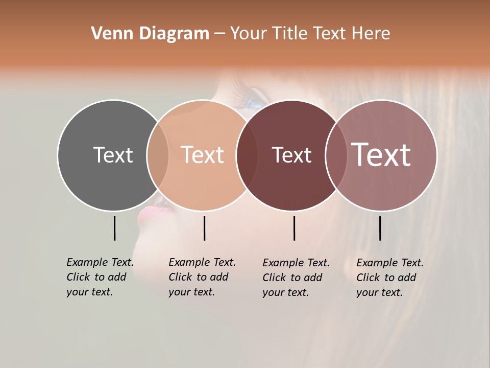 Thoughtful Little Girl PowerPoint Template