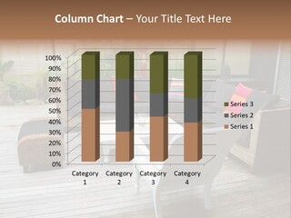 Stylish Outdoor Terrace PowerPoint Template