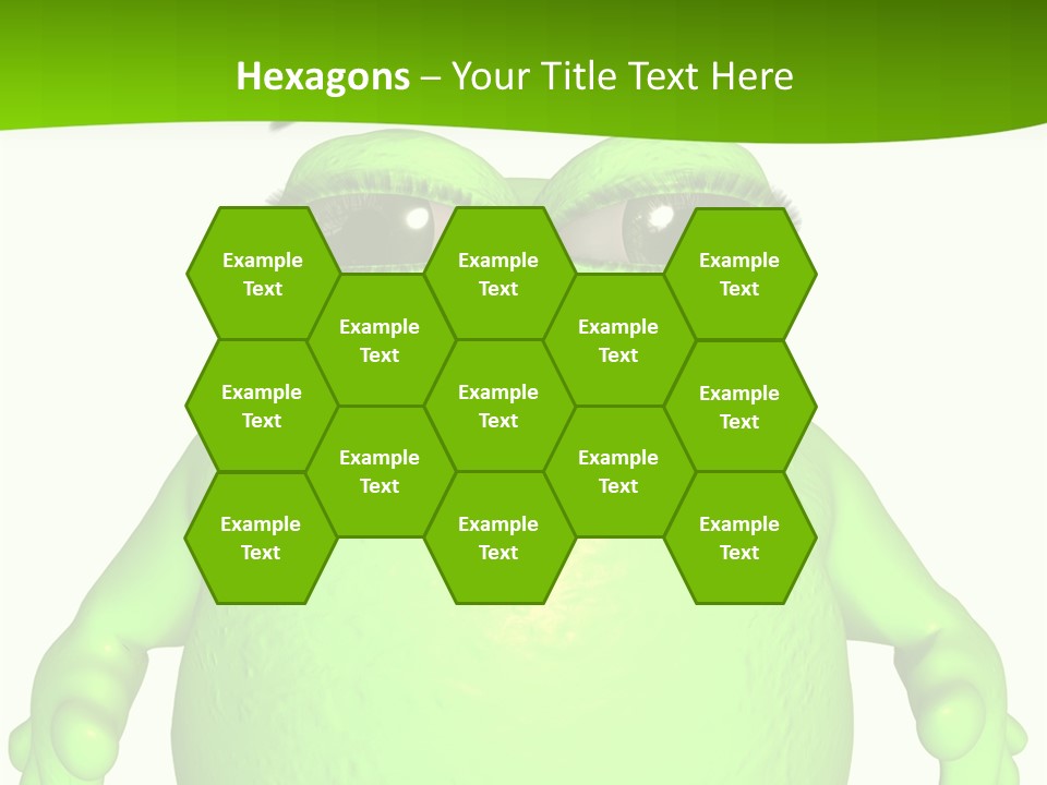 The Big Blob-Toon Figure PowerPoint Template