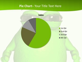 The Big Blob-Toon Figure PowerPoint Template