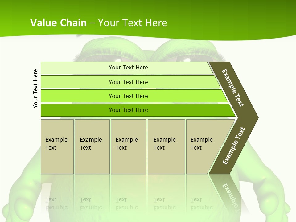 The Big Blob-Toon Figure PowerPoint Template