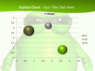 The Big Blob-Toon Figure PowerPoint Template