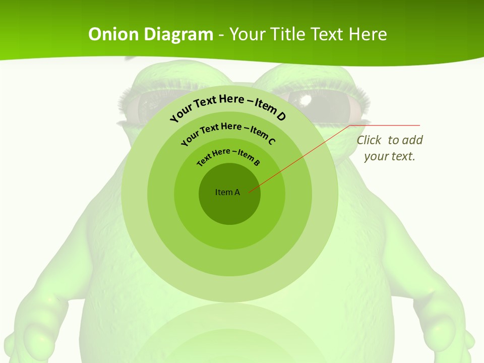 The Big Blob-Toon Figure PowerPoint Template