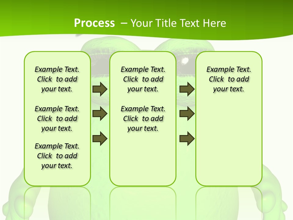 The Big Blob-Toon Figure PowerPoint Template