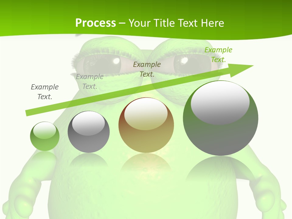 The Big Blob-Toon Figure PowerPoint Template
