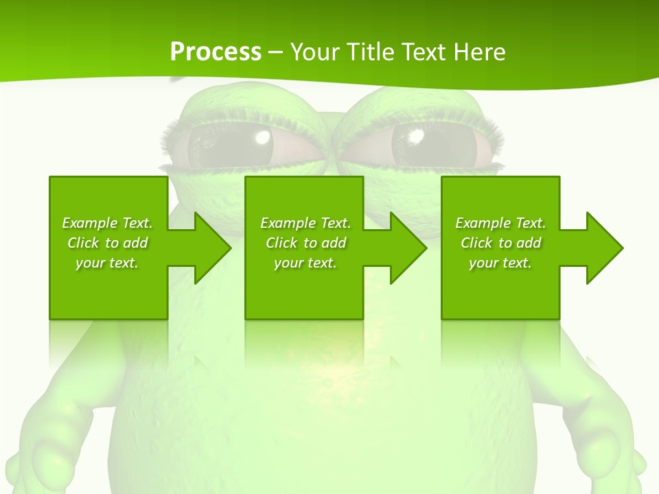 The Big Blob-Toon Figure PowerPoint Template
