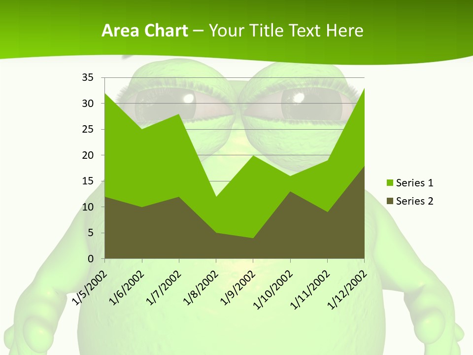 The Big Blob-Toon Figure PowerPoint Template