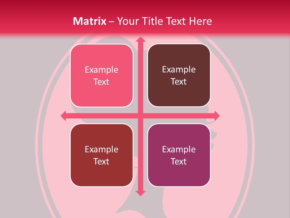 Up Do Hairstyle Stock Vector Illustration: PowerPoint Template