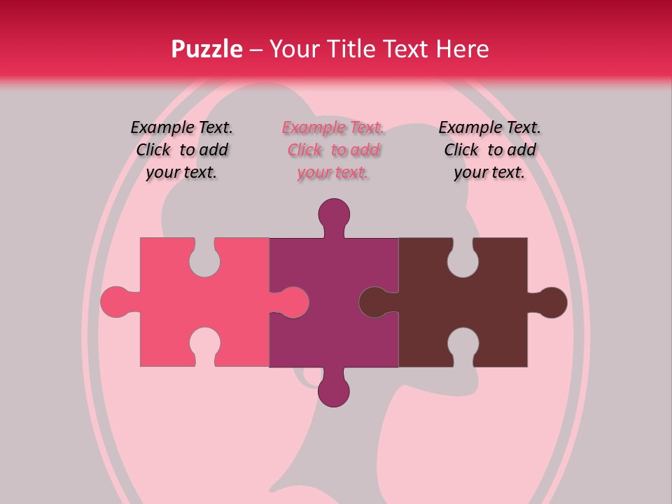 Up Do Hairstyle Stock Vector Illustration: PowerPoint Template