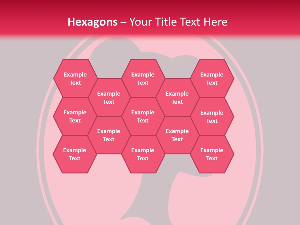 Up Do Hairstyle Stock Vector Illustration: PowerPoint Template