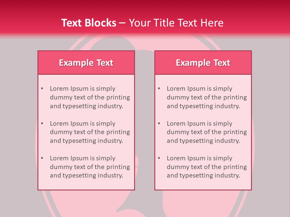 Up Do Hairstyle Stock Vector Illustration: PowerPoint Template