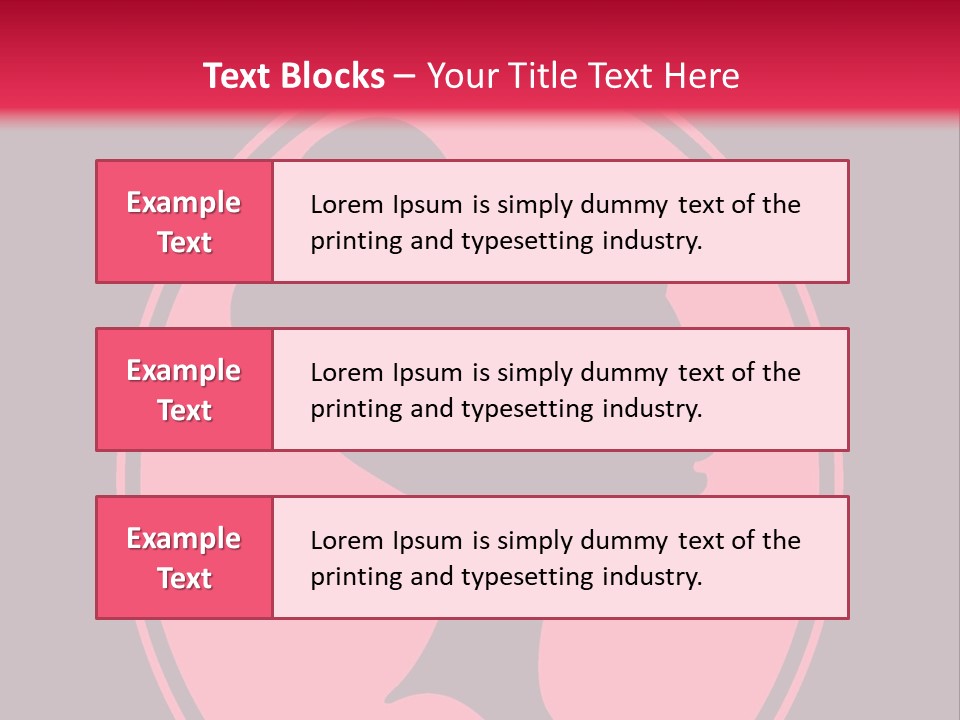 Up Do Hairstyle Stock Vector Illustration: PowerPoint Template