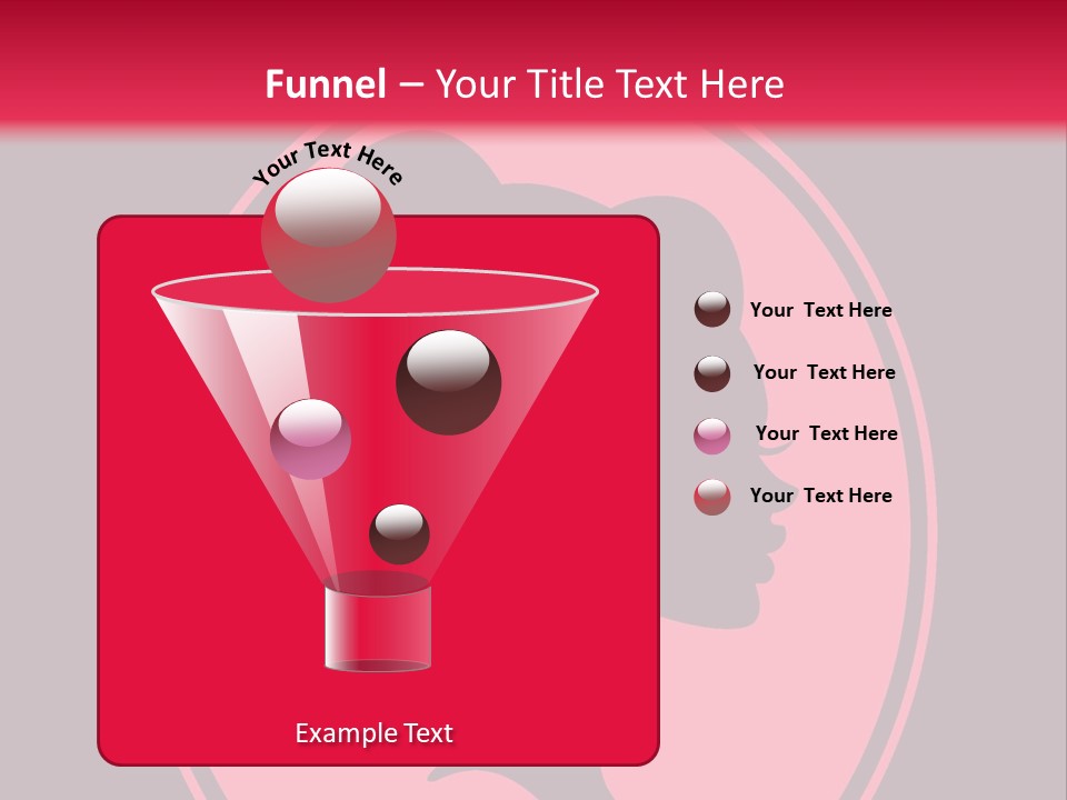 Up Do Hairstyle Stock Vector Illustration: PowerPoint Template