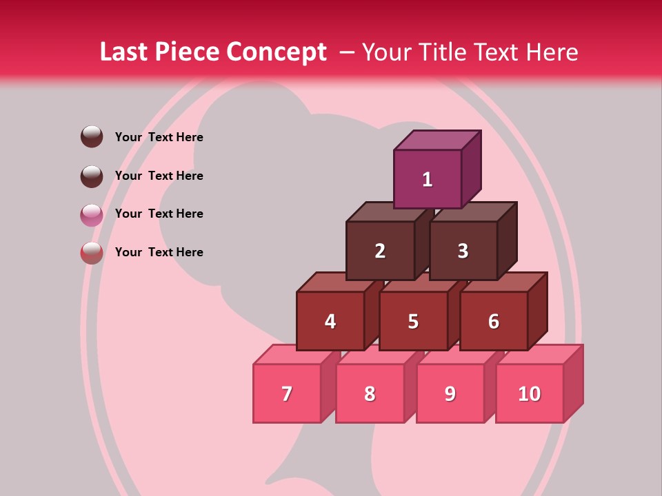 Up Do Hairstyle Stock Vector Illustration: PowerPoint Template