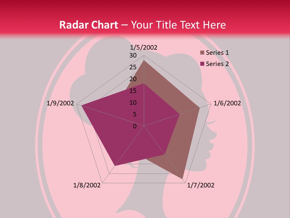 Up Do Hairstyle Stock Vector Illustration: PowerPoint Template