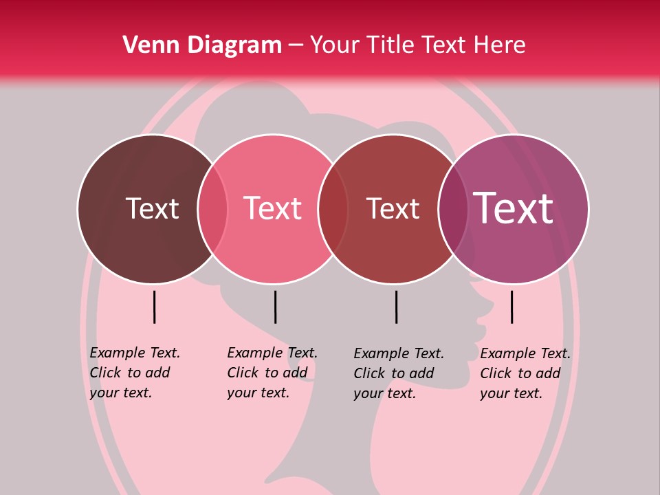 Up Do Hairstyle Stock Vector Illustration: PowerPoint Template