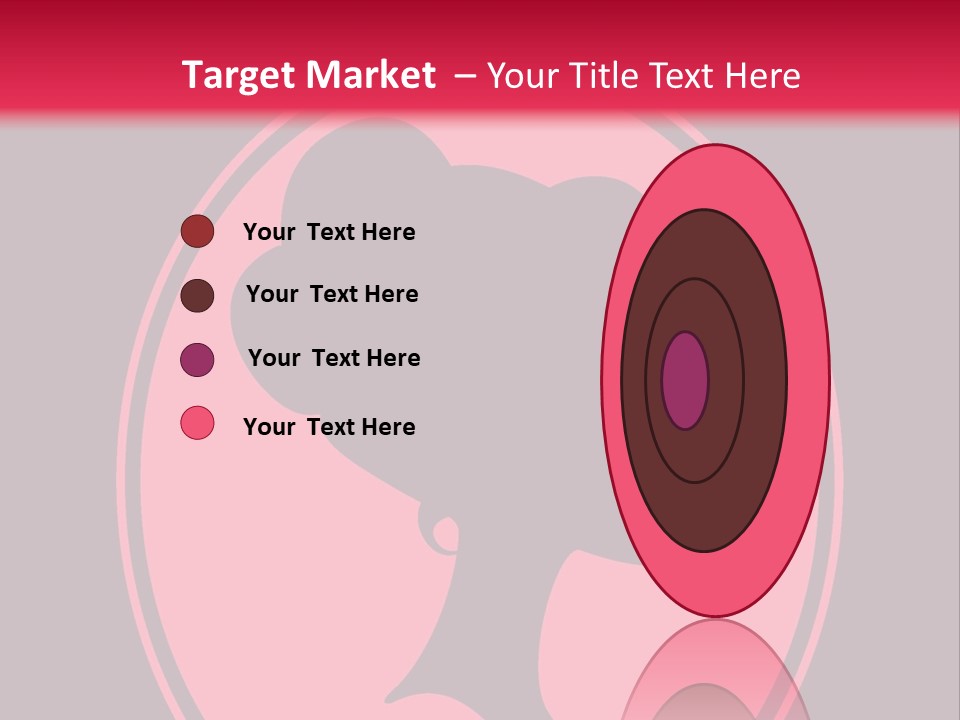 Up Do Hairstyle Stock Vector Illustration: PowerPoint Template