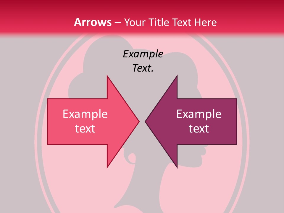 Up Do Hairstyle Stock Vector Illustration: PowerPoint Template