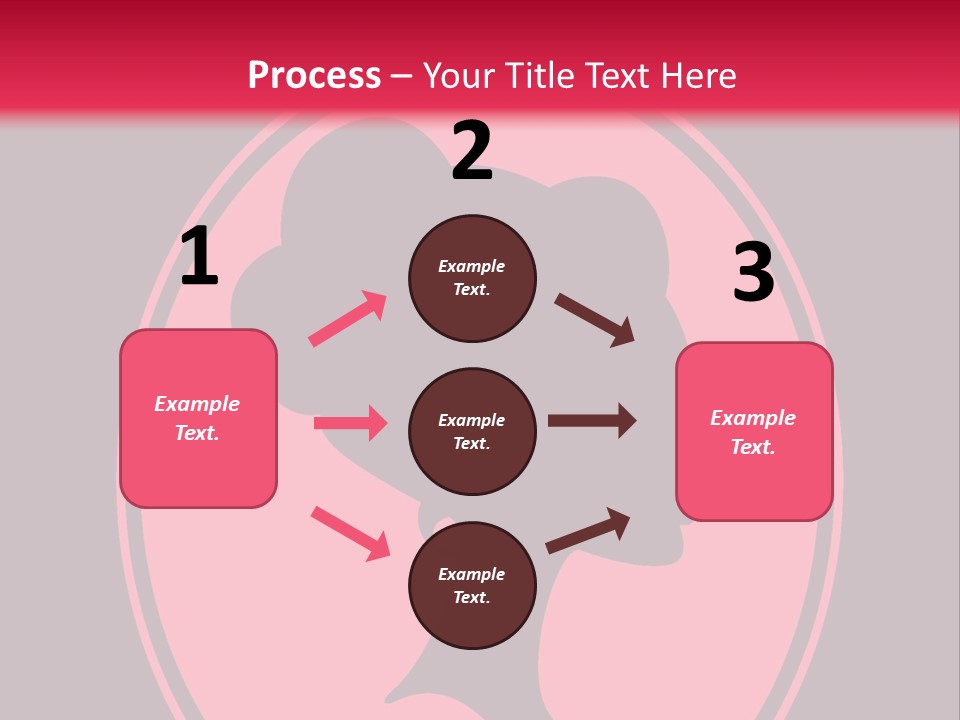 Up Do Hairstyle Stock Vector Illustration: PowerPoint Template