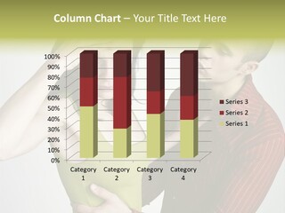 Young Couple Conflict On Isolated Background PowerPoint Template