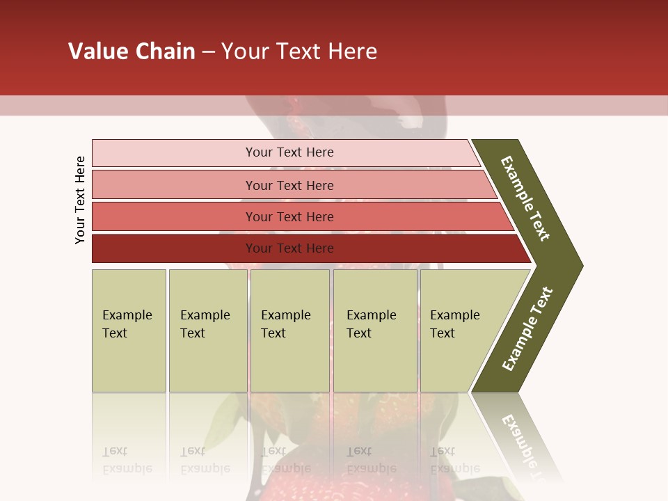 A Chocolate Covered Strawberry Powerpoint Presentation PowerPoint Template