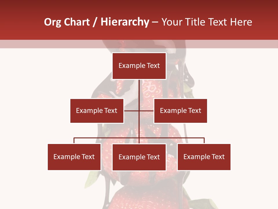 A Chocolate Covered Strawberry Powerpoint Presentation PowerPoint Template