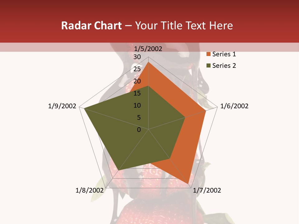A Chocolate Covered Strawberry Powerpoint Presentation PowerPoint Template