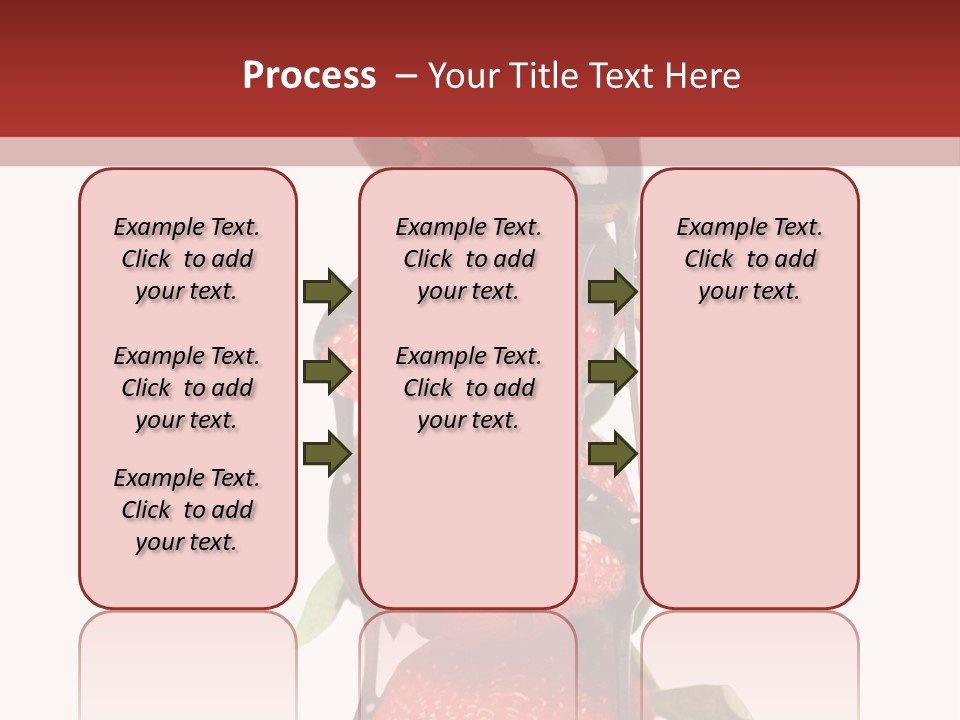 A Chocolate Covered Strawberry Powerpoint Presentation PowerPoint Template