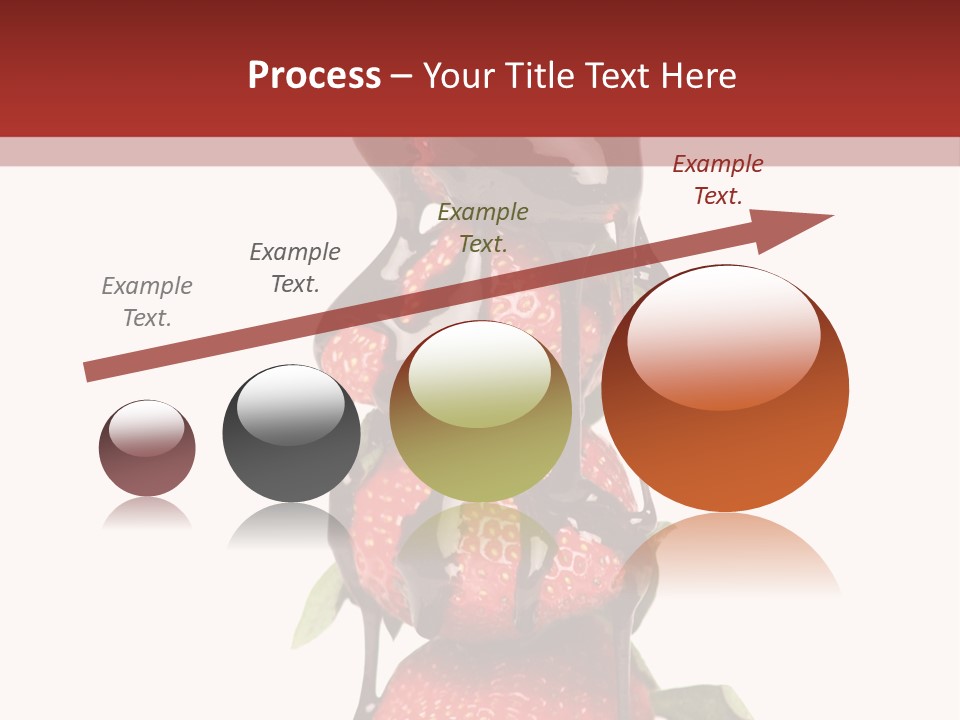 A Chocolate Covered Strawberry Powerpoint Presentation PowerPoint Template