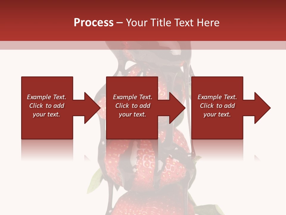 A Chocolate Covered Strawberry Powerpoint Presentation PowerPoint Template