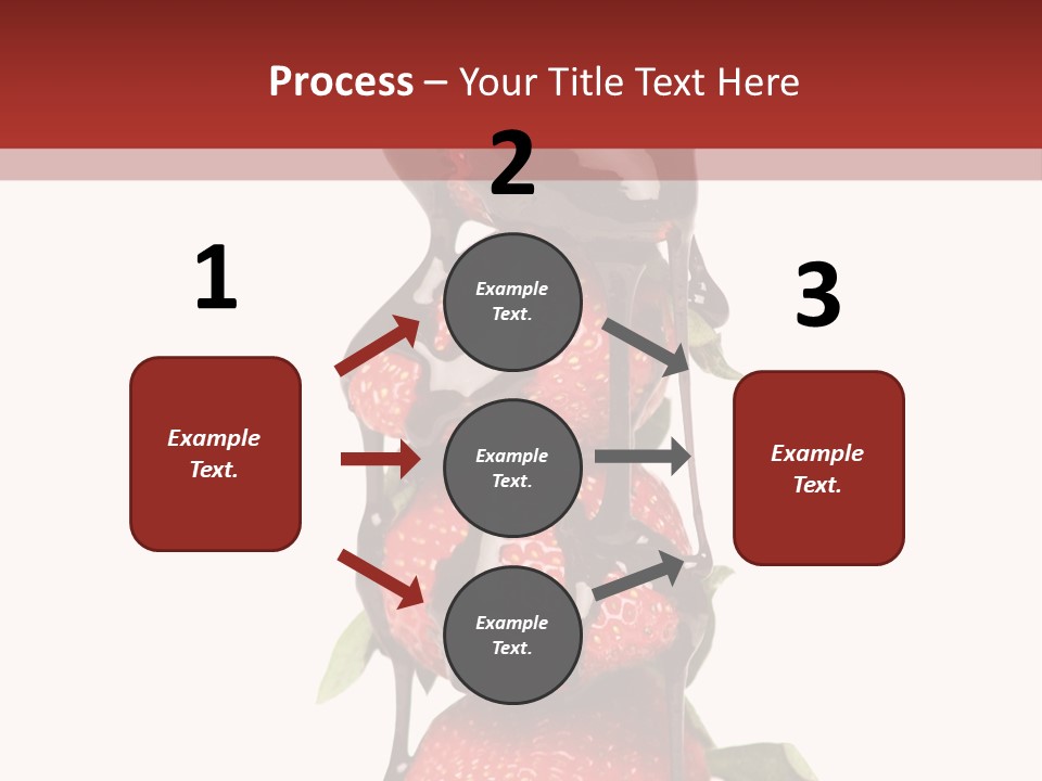 A Chocolate Covered Strawberry Powerpoint Presentation PowerPoint Template