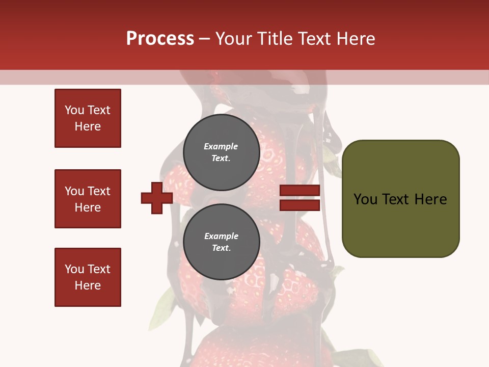 A Chocolate Covered Strawberry Powerpoint Presentation PowerPoint Template