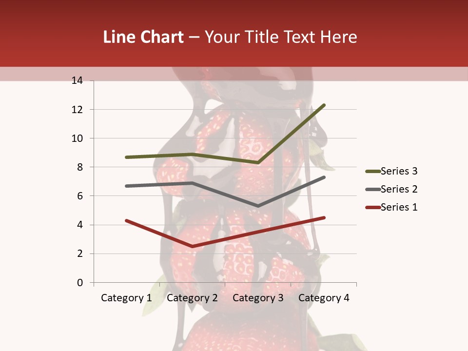 A Chocolate Covered Strawberry Powerpoint Presentation PowerPoint Template