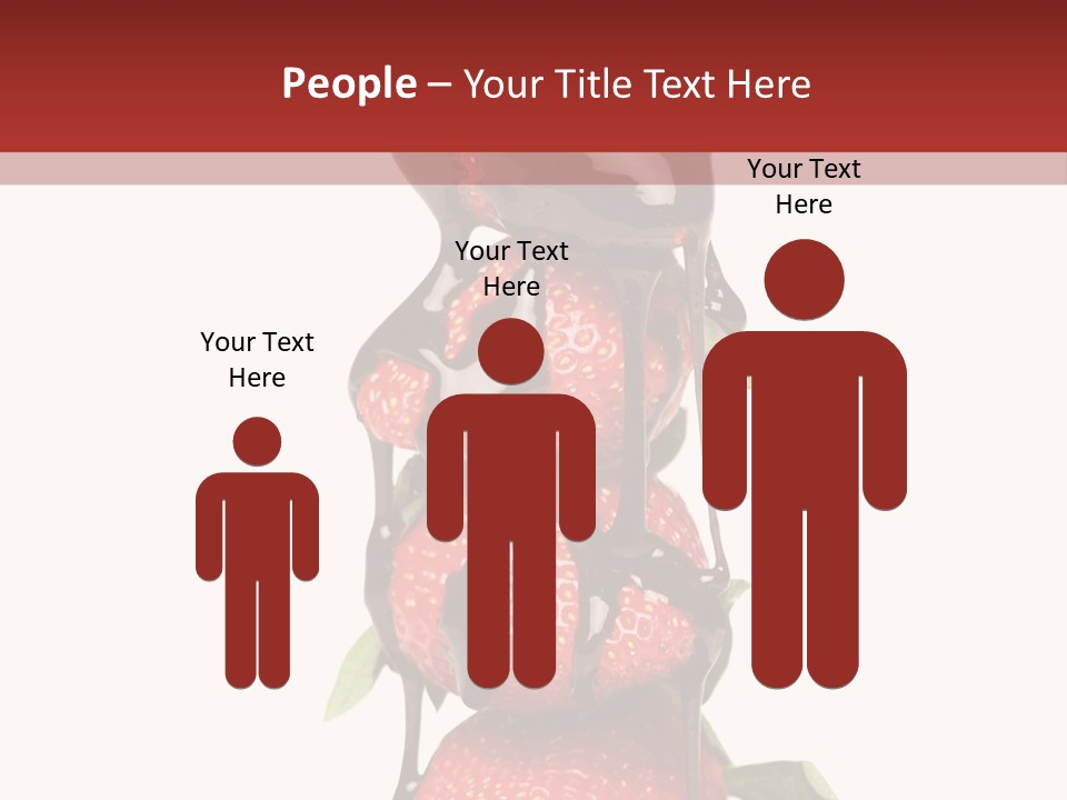 A Chocolate Covered Strawberry Powerpoint Presentation PowerPoint Template