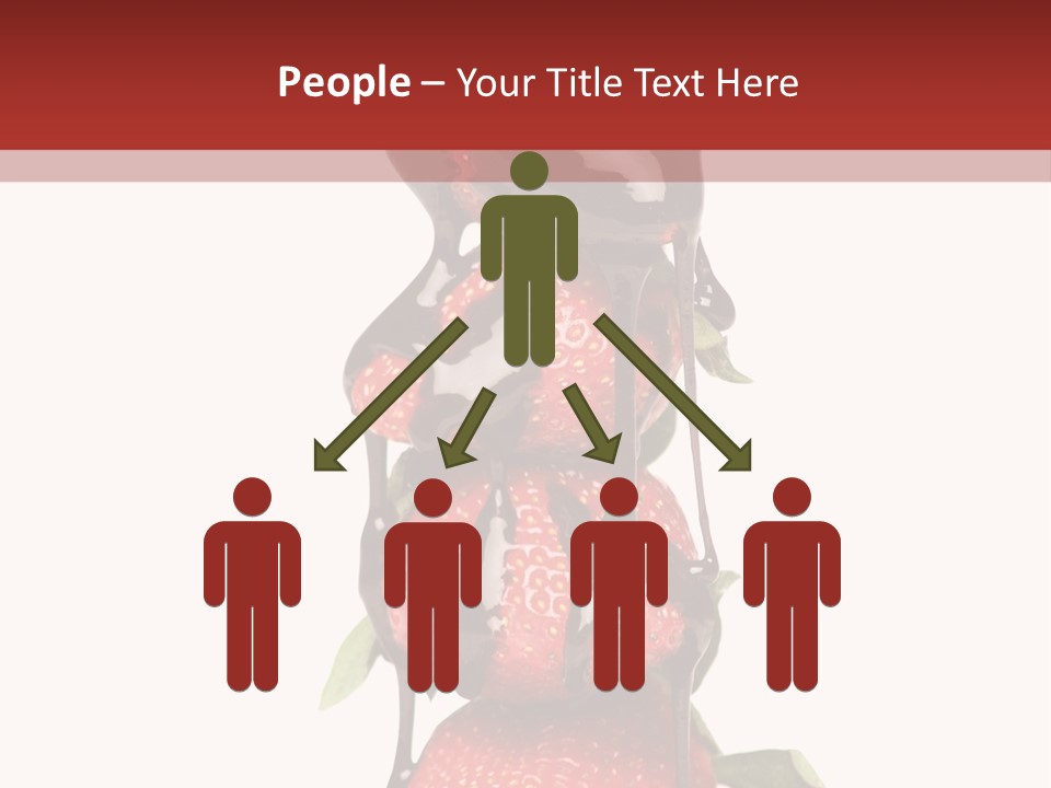 A Chocolate Covered Strawberry Powerpoint Presentation PowerPoint Template