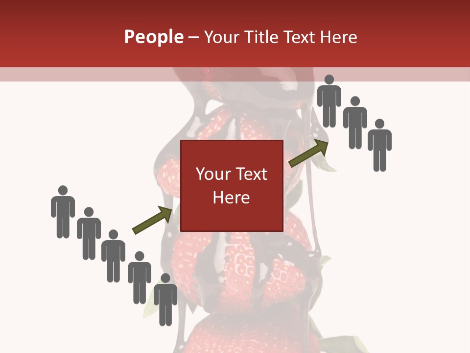 A Chocolate Covered Strawberry Powerpoint Presentation PowerPoint Template