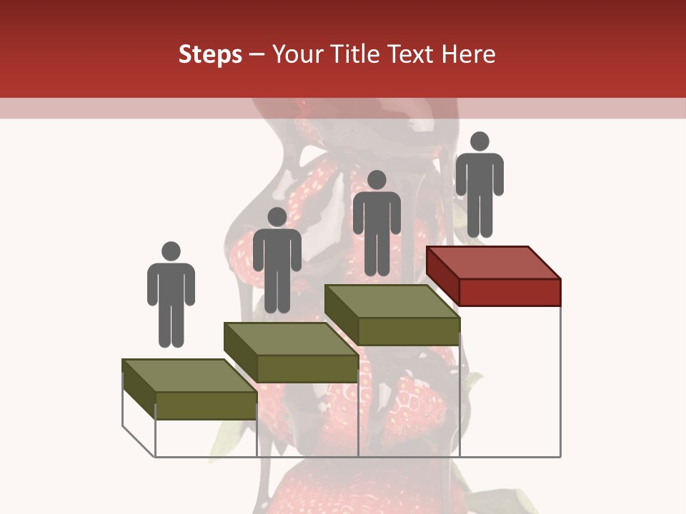 A Chocolate Covered Strawberry Powerpoint Presentation PowerPoint Template