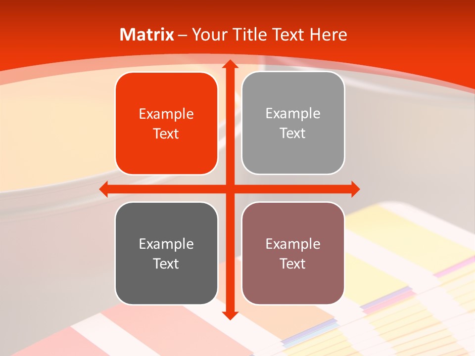 Printing Inks, Cyan, Magenta, Yellow PowerPoint Template