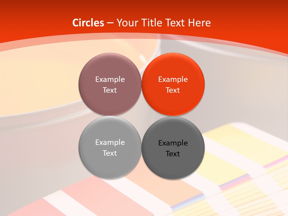 Printing Inks, Cyan, Magenta, Yellow PowerPoint Template