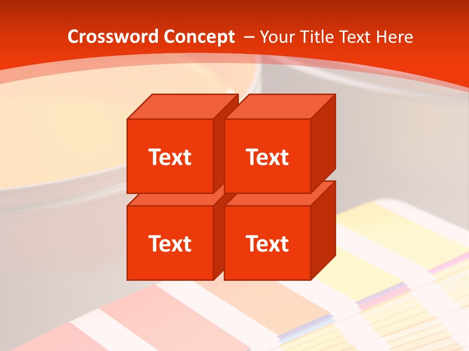 Printing Inks, Cyan, Magenta, Yellow PowerPoint Template