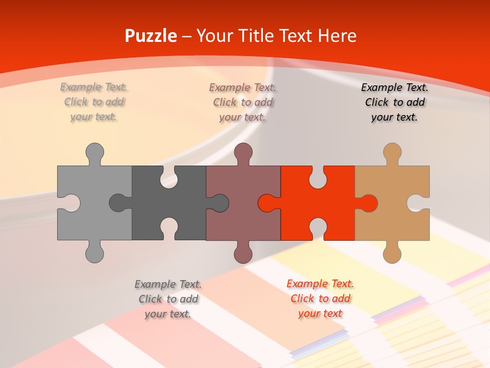 Printing Inks, Cyan, Magenta, Yellow PowerPoint Template