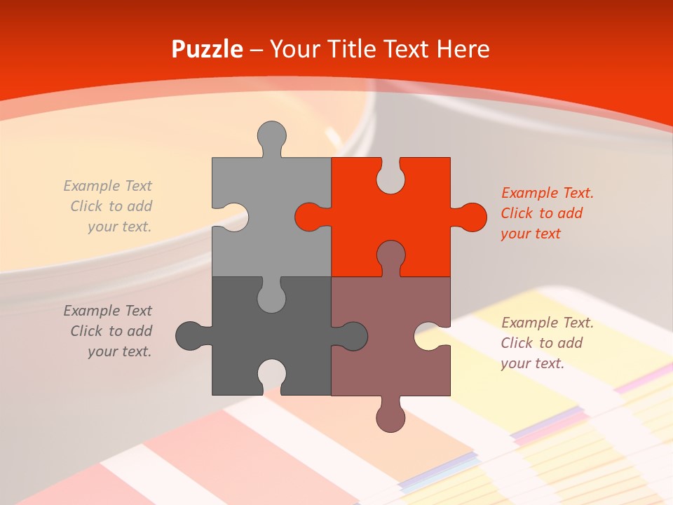 Printing Inks, Cyan, Magenta, Yellow PowerPoint Template