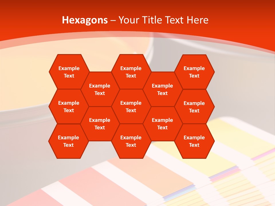 Printing Inks, Cyan, Magenta, Yellow PowerPoint Template