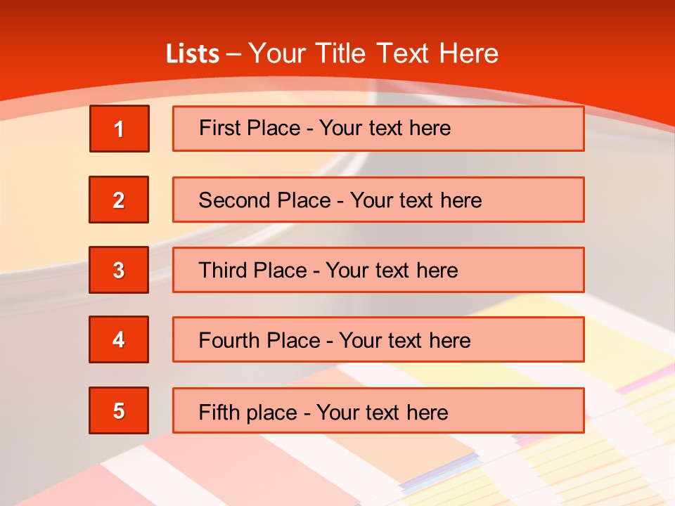 Printing Inks, Cyan, Magenta, Yellow PowerPoint Template