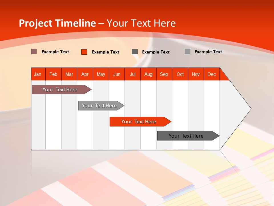 Printing Inks, Cyan, Magenta, Yellow PowerPoint Template