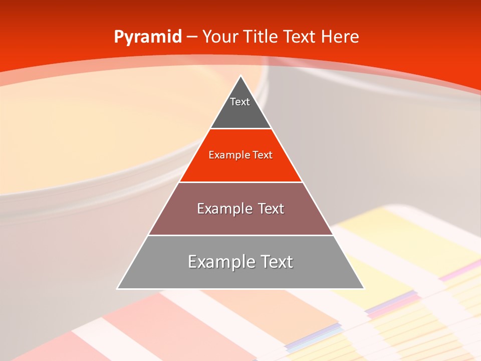 Printing Inks, Cyan, Magenta, Yellow PowerPoint Template