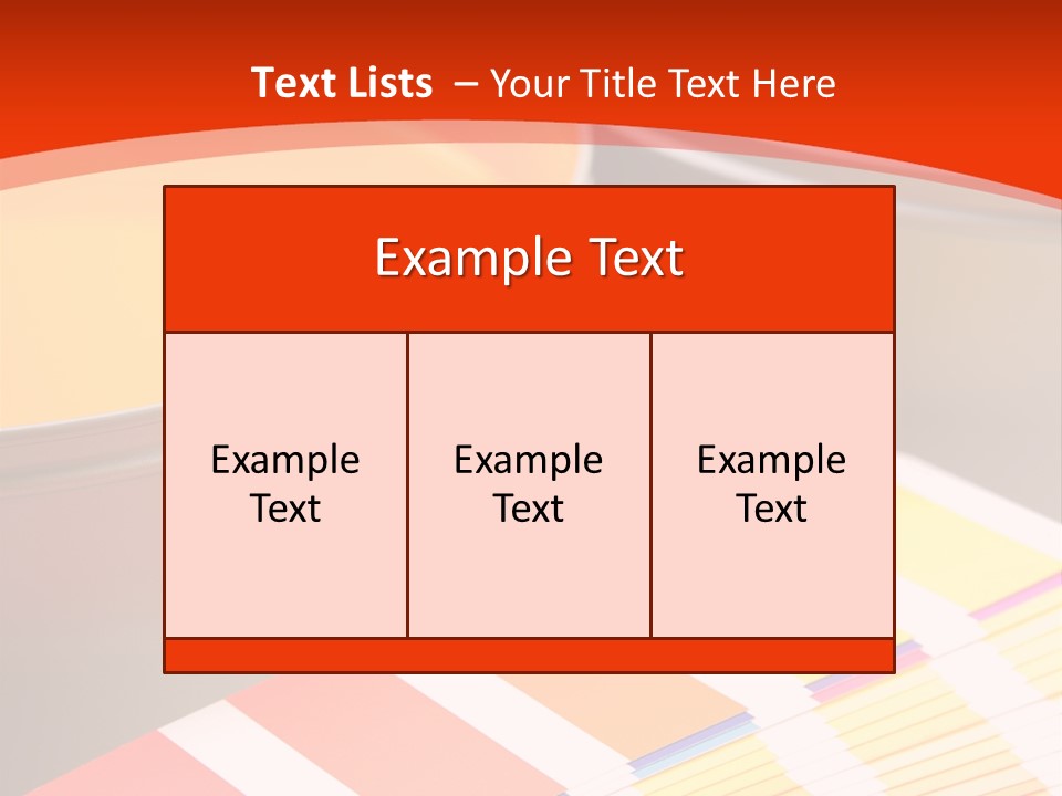 Printing Inks, Cyan, Magenta, Yellow PowerPoint Template