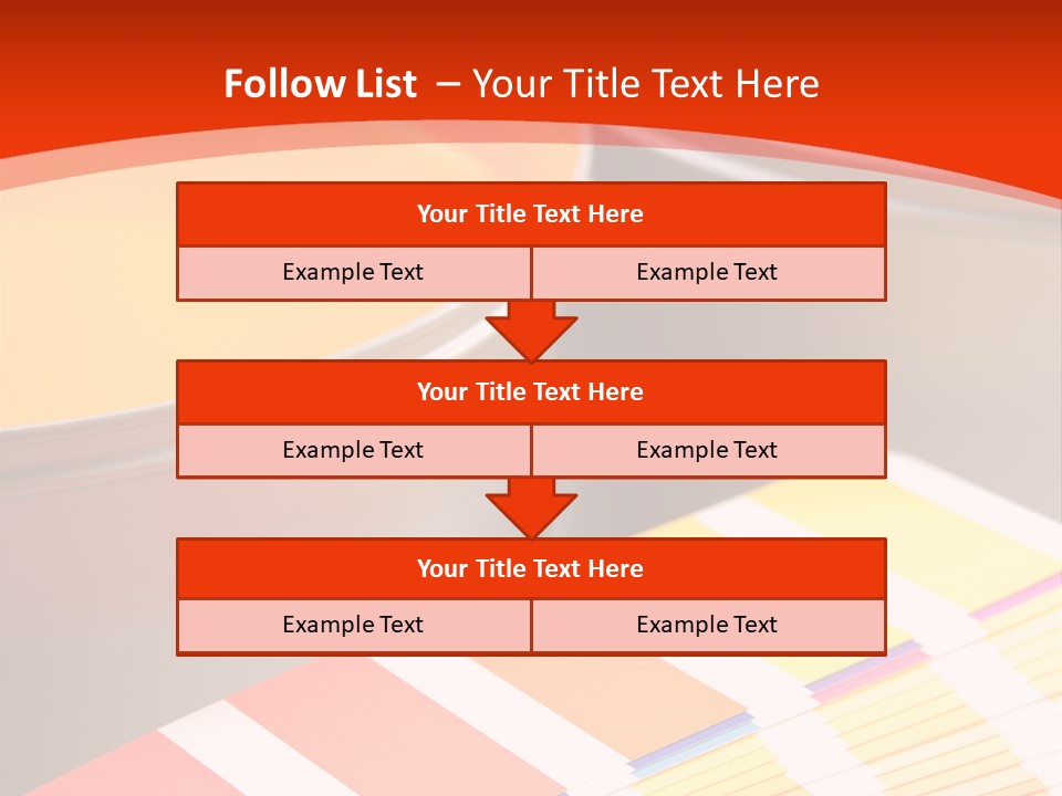 Printing Inks, Cyan, Magenta, Yellow PowerPoint Template