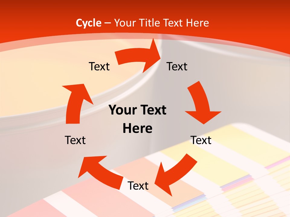 Printing Inks, Cyan, Magenta, Yellow PowerPoint Template