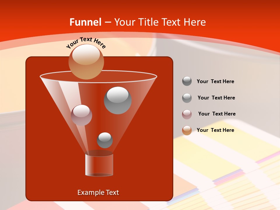 Printing Inks, Cyan, Magenta, Yellow PowerPoint Template